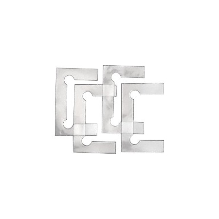 Cr Laurence Victoria Series Clear Replacement Gaskets, 4PK VCT4GKCLR